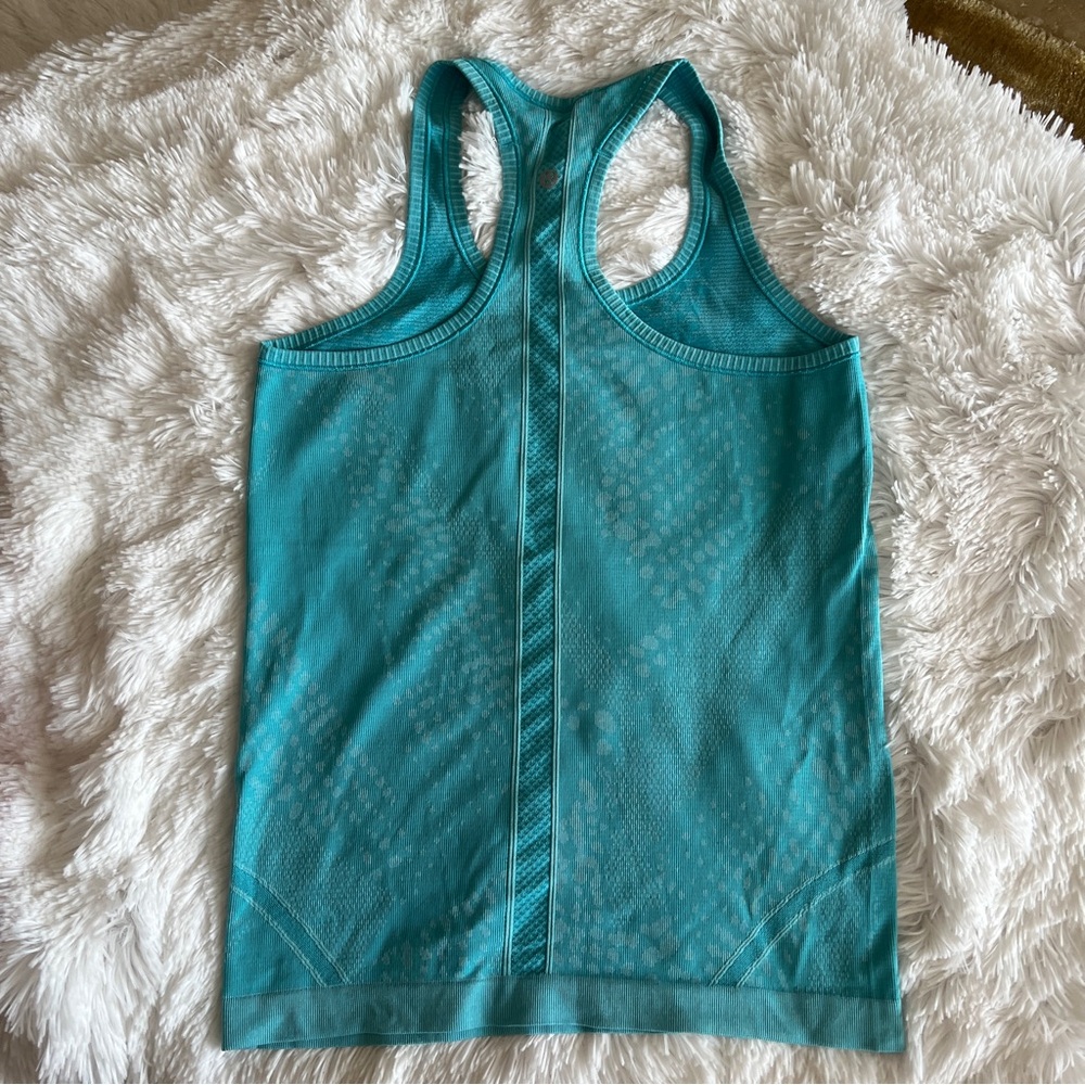 Lululemon Swiftly Tech Racerback Tank Bundle -Pink, Teal, Lavender- All size 6 - Picture 6 of 9
